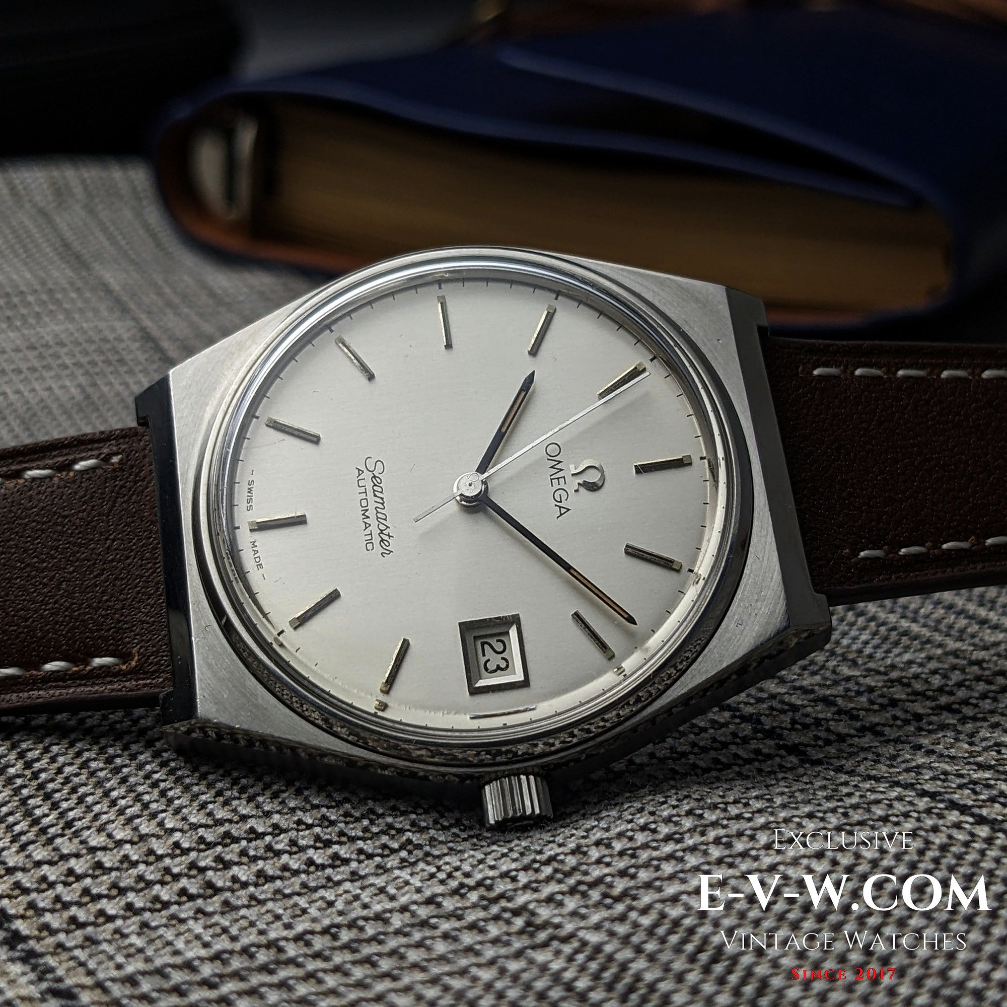 mid 1970s  Omega Seamaster AUTOMATIC | Ref. 166.0203 | Cal. 1012 | Vintage 1975 | Serviced