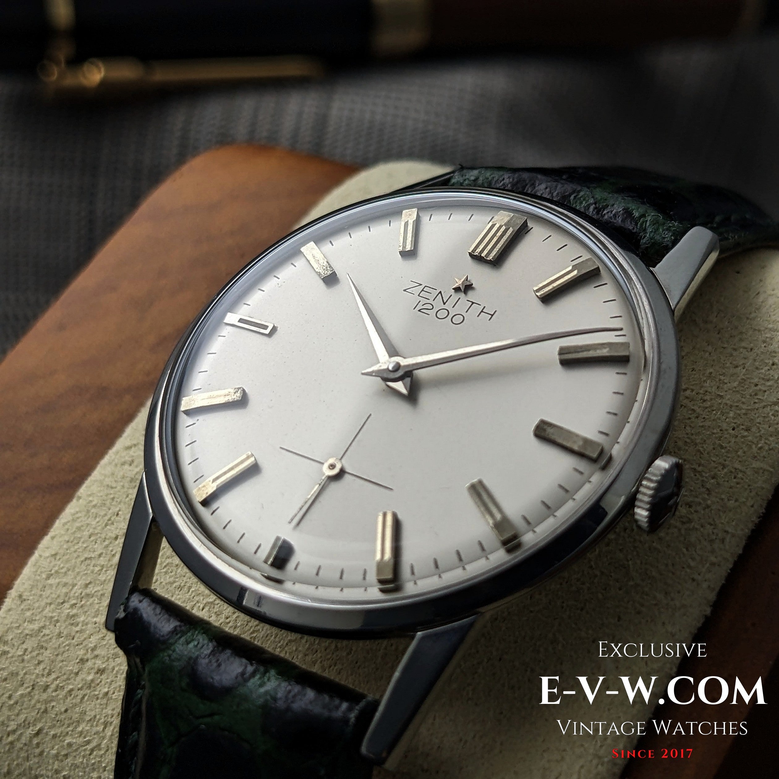Vintage Zenith 1200 Watch - 1960s, Cal. 40T, Serviced – EVW