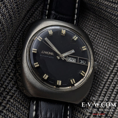 80s Years Old — Enicar Day-Date | Ref. 147-01-13 | Cal. AR 1147 | Vintage 1970 | Serviced