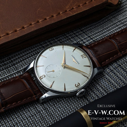 68 years old LONGINES Calatrava- Ref 5356-35- Cal. 12.68Z -Vintage 1957-Serviced