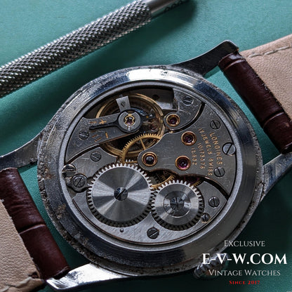 68 years old LONGINES Calatrava- Ref 5356-35- Cal. 12.68Z -Vintage 1957-Serviced