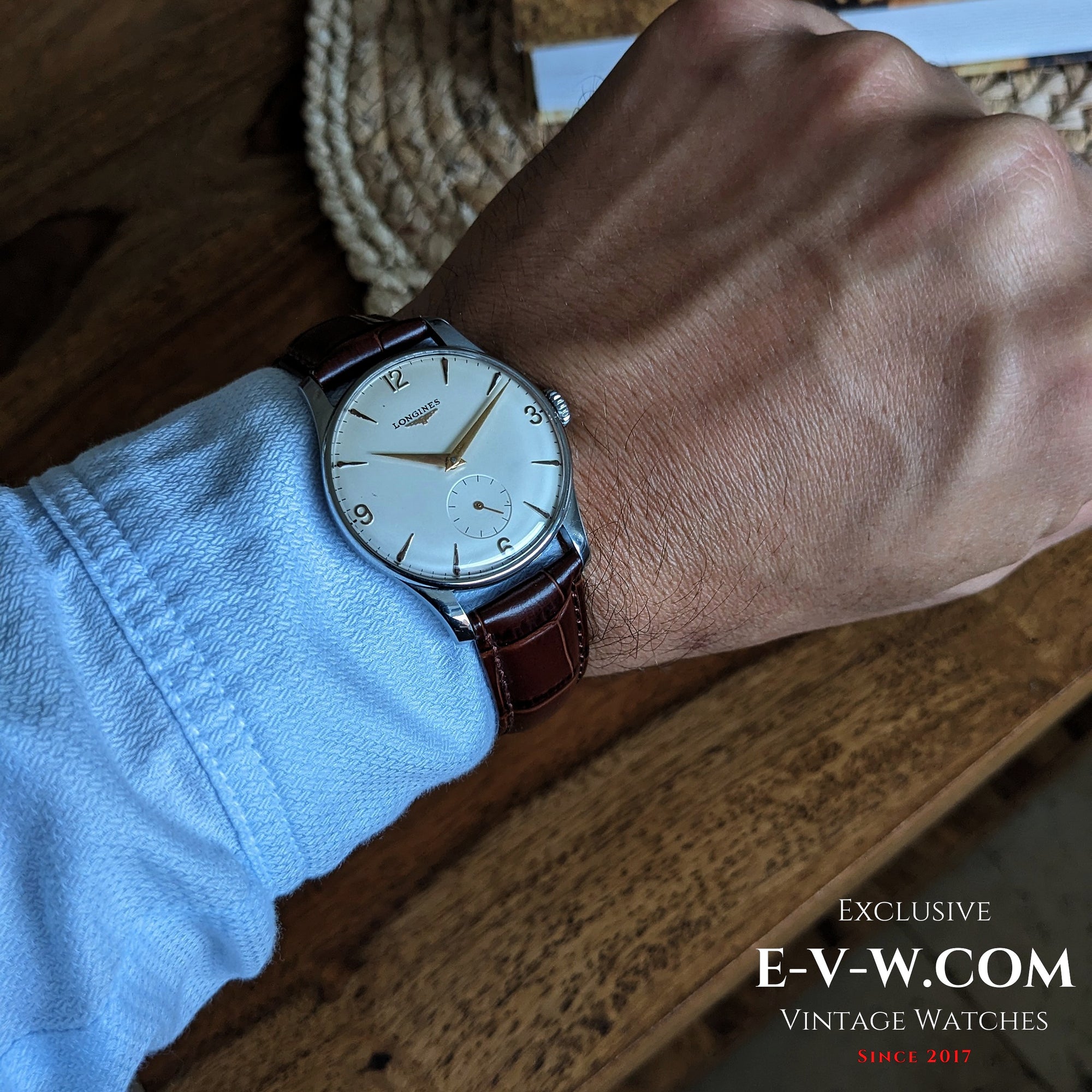 68 Jahre alte LONGINES Calatrava – Ref. 5356-35 – Kal. 12.68Z – Baujahr 1957 – gewartet