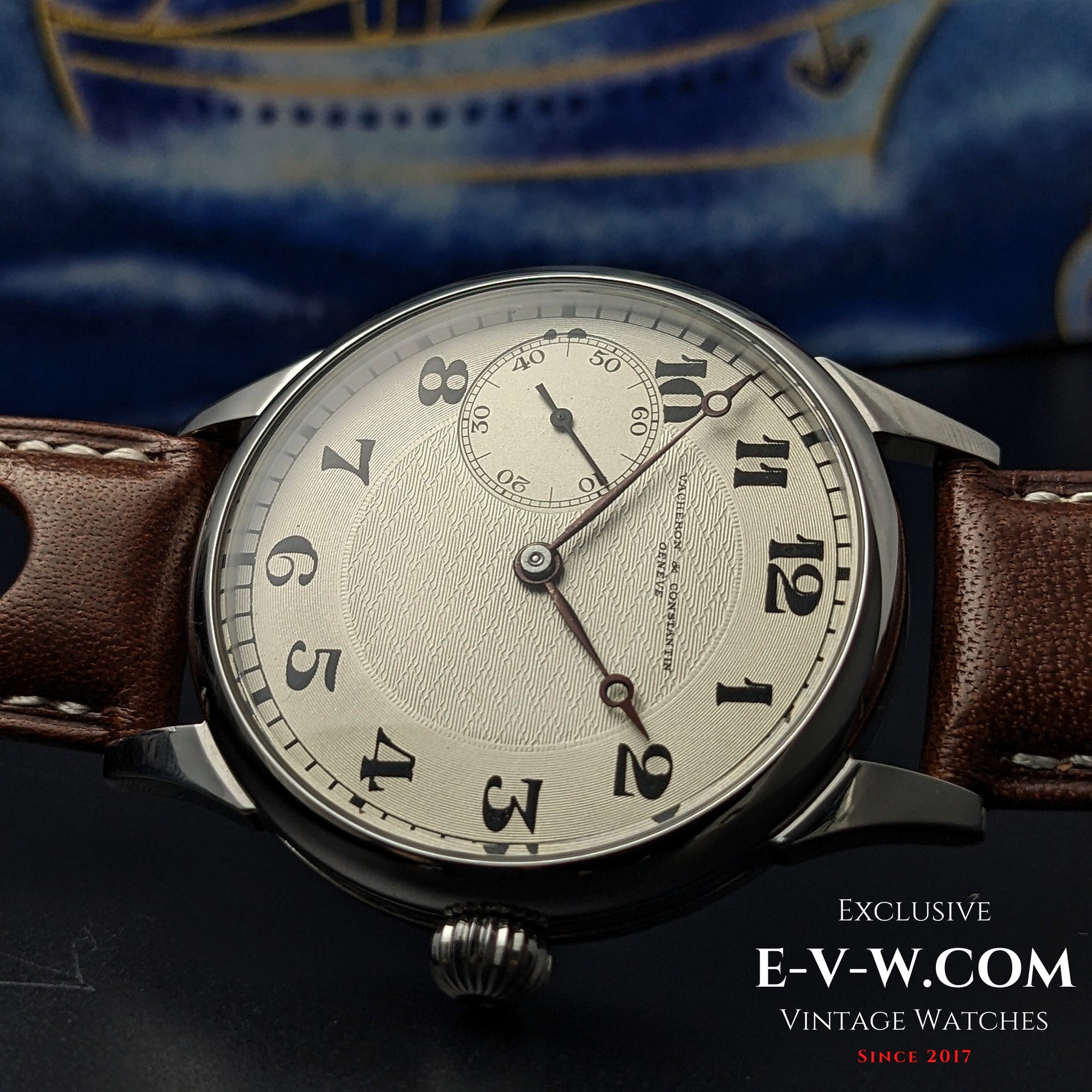 110 ans Antique Vacheron &amp; Constantin Genève - mouvement de montre de poche (c.1915) - Révisé