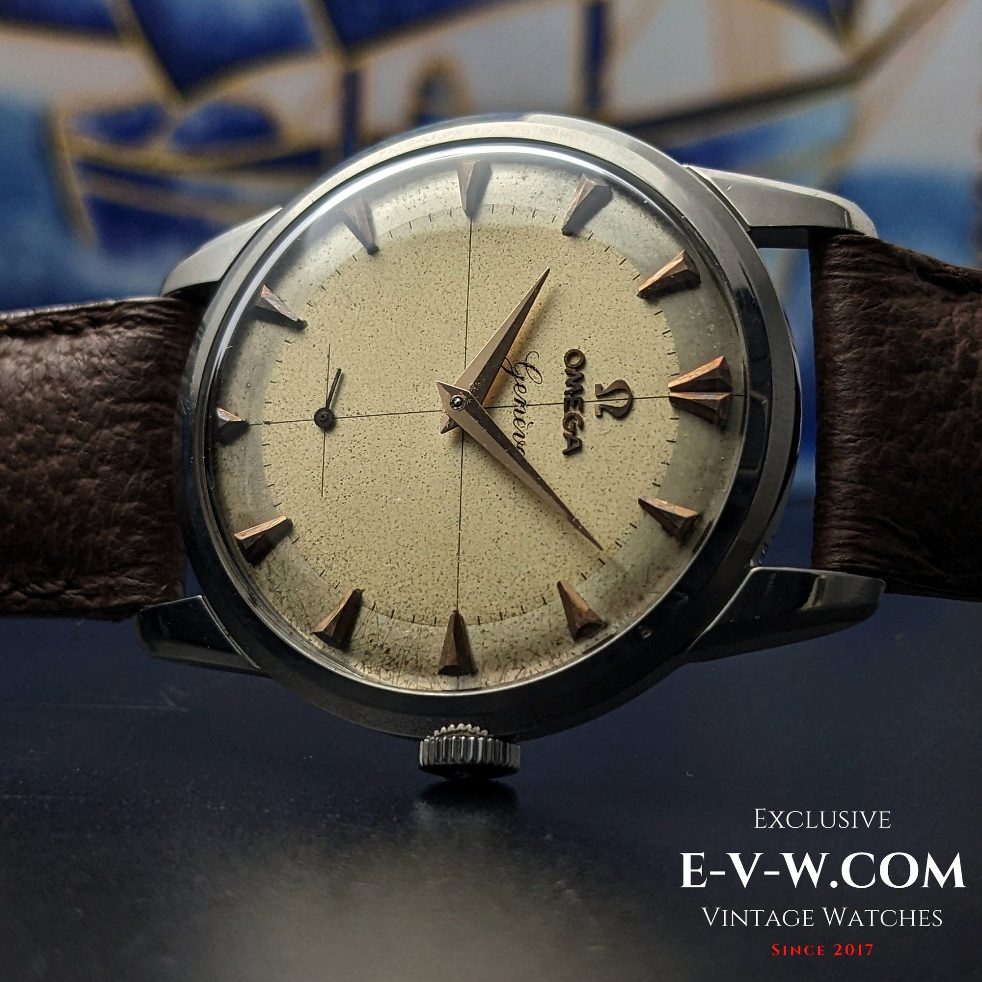 Omega Genève di 69 anni | Rif. 2903-3 | Cal. 267 | Vintage 1956 | Revisionato
