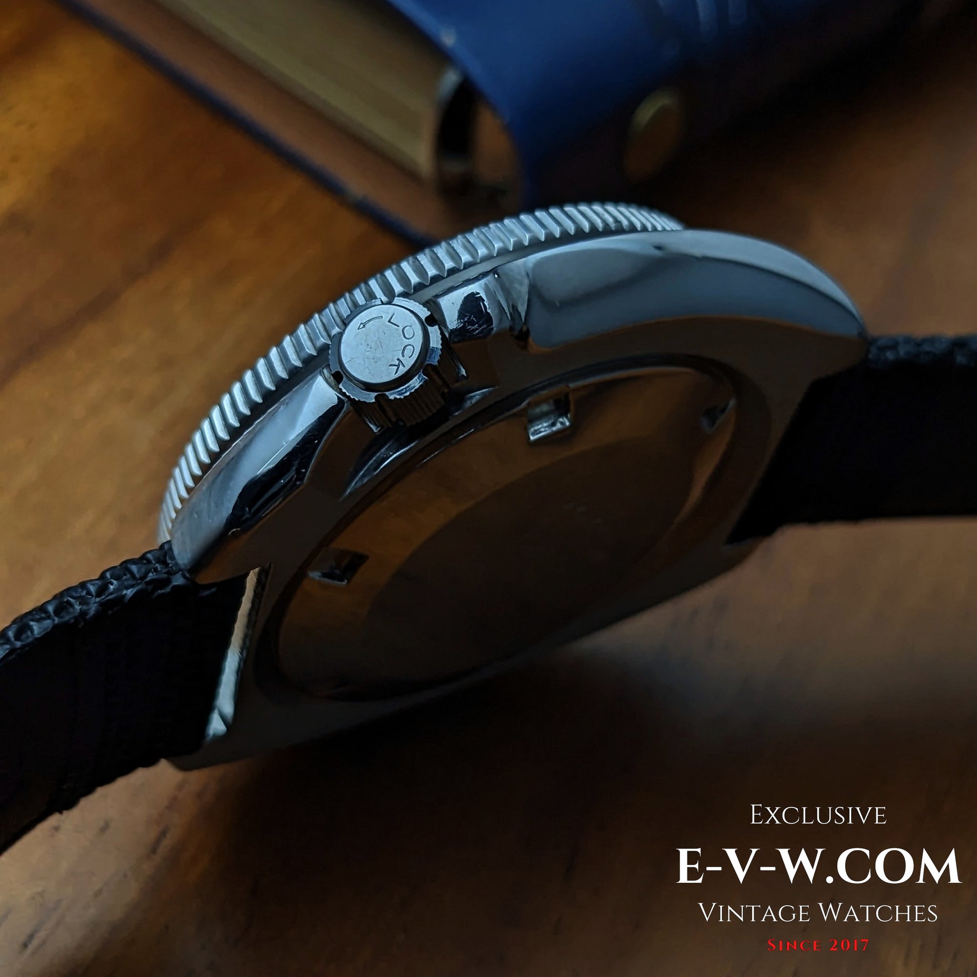 ساعة عتيقة عمرها 55 سنة SEIKO Diver Capitan Willard أوتوماتيكية، مرجع 6105-8110 / العيار 6105B / عتيقة من سبعينات القرن الماضي / تم صيانتها