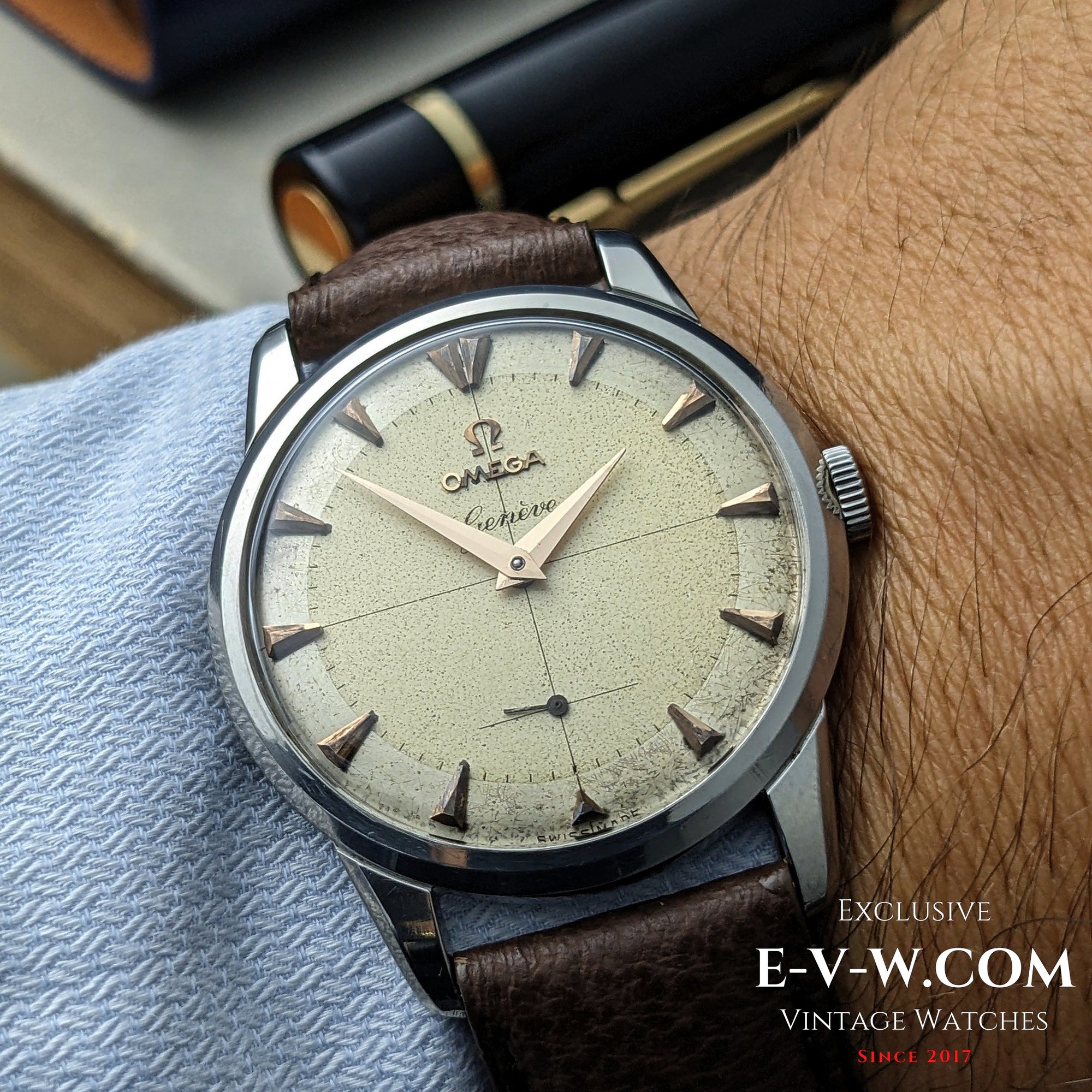 Omega Genève di 69 anni | Rif. 2903-3 | Cal. 267 | Vintage 1956 | Revisionato