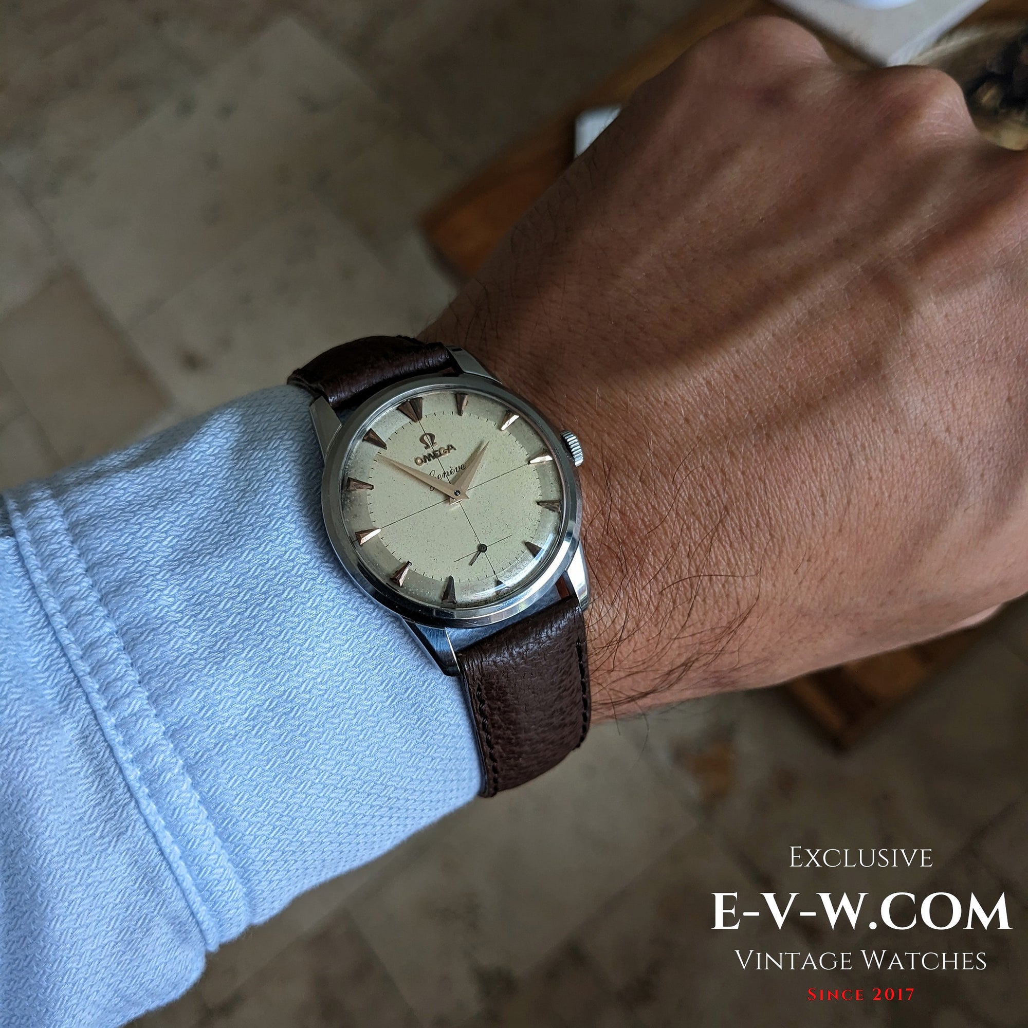 Omega Genève di 69 anni | Rif. 2903-3 | Cal. 267 | Vintage 1956 | Revisionato