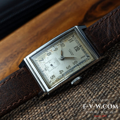 Wyler 85 Years Old Vintage Wyler TANK SUPERIOR ANTIMAGNETIC / Cal. Wyler Swiss / Vintage 1940s
