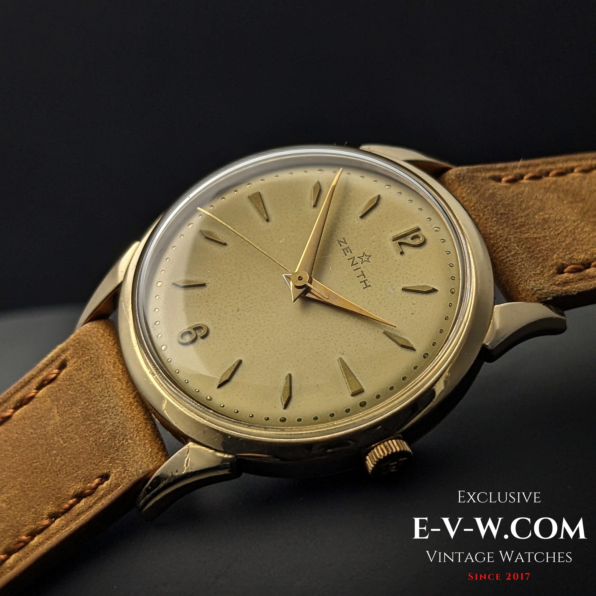 73 Years Old Zenith Dress Watch | gold-plated | Cal. 126-6 | Vintage 1952 | Serviced