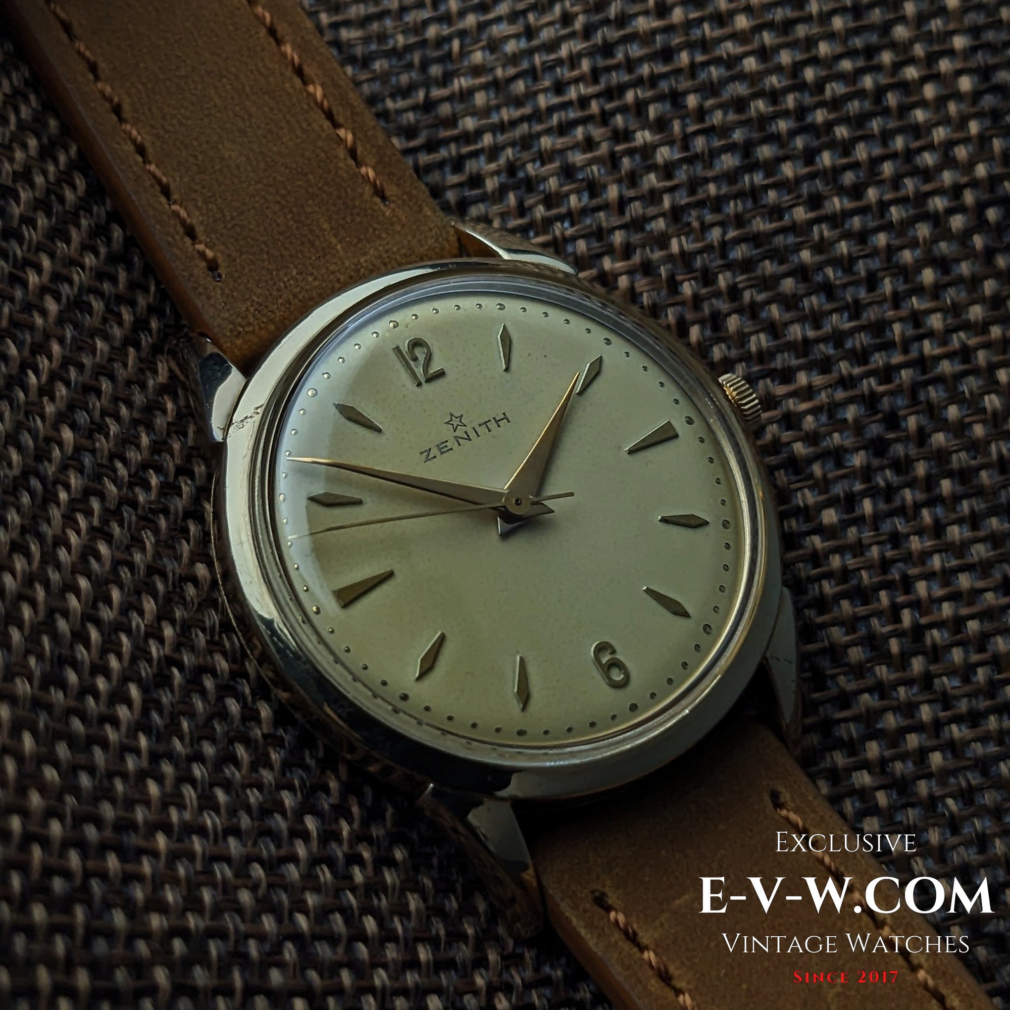 73 Years Old Zenith Dress Watch | gold-plated | Cal. 126-6 | Vintage 1952 | Serviced
