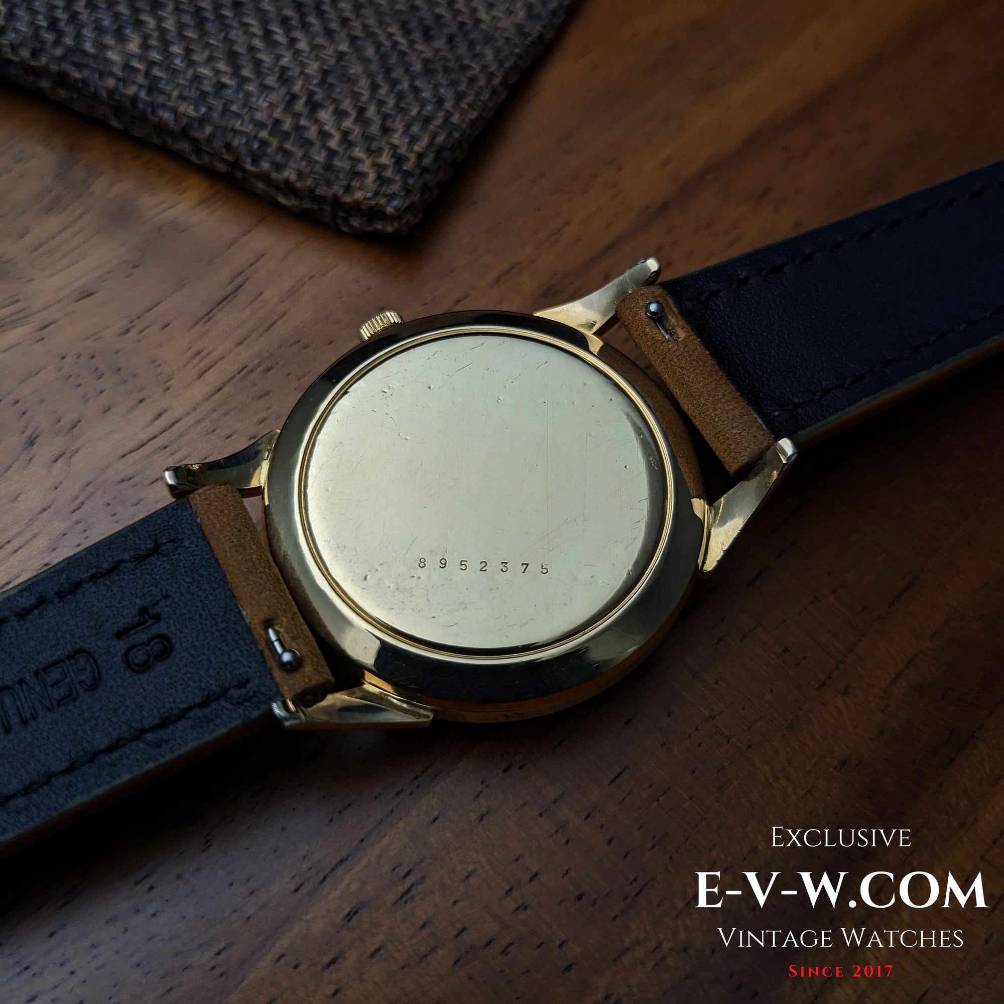 73 Years Old Zenith Dress Watch | gold-plated | Cal. 126-6 | Vintage 1952 | Serviced