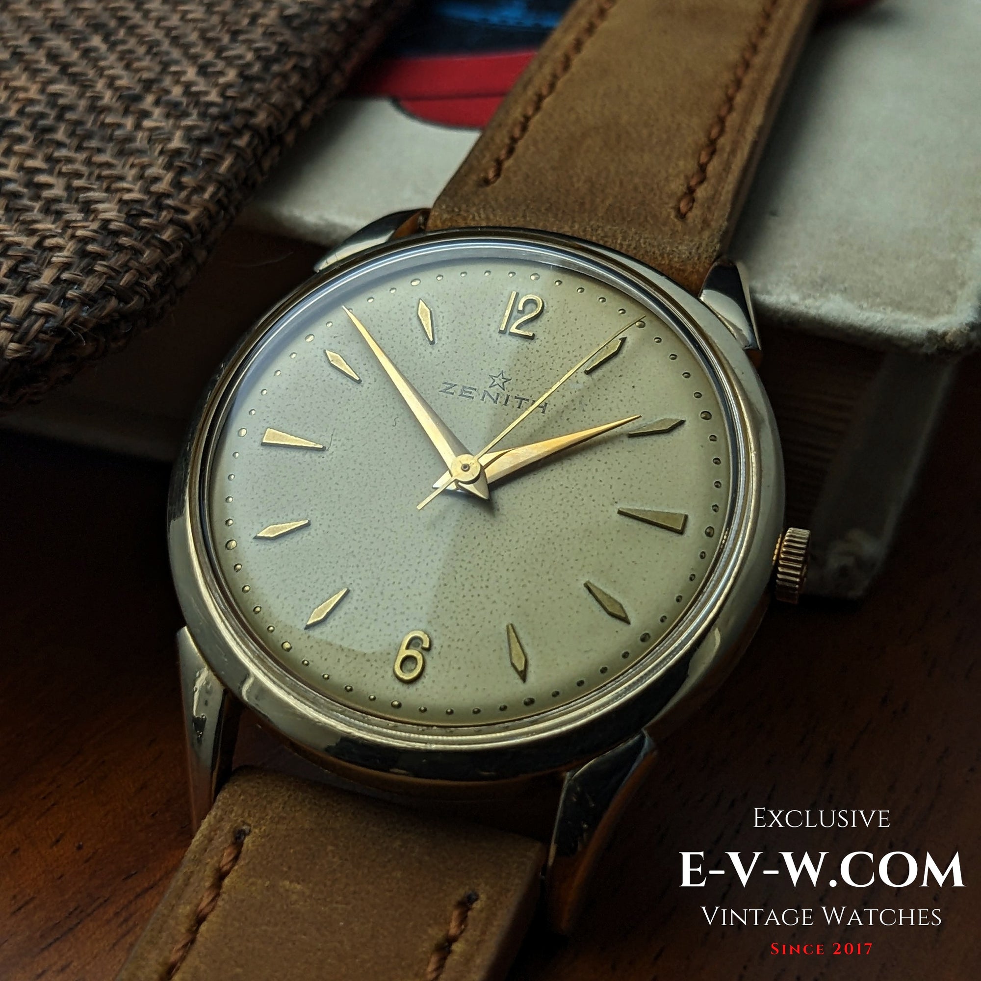 73 Years Old Zenith Dress Watch | gold-plated | Cal. 126-6 | Vintage 1952 | Serviced