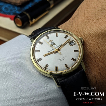 70s High-Beat Movado Brooks Brothers Kingmatic HS360 | Cal. 408 | Vintage 1970 | Serviced
