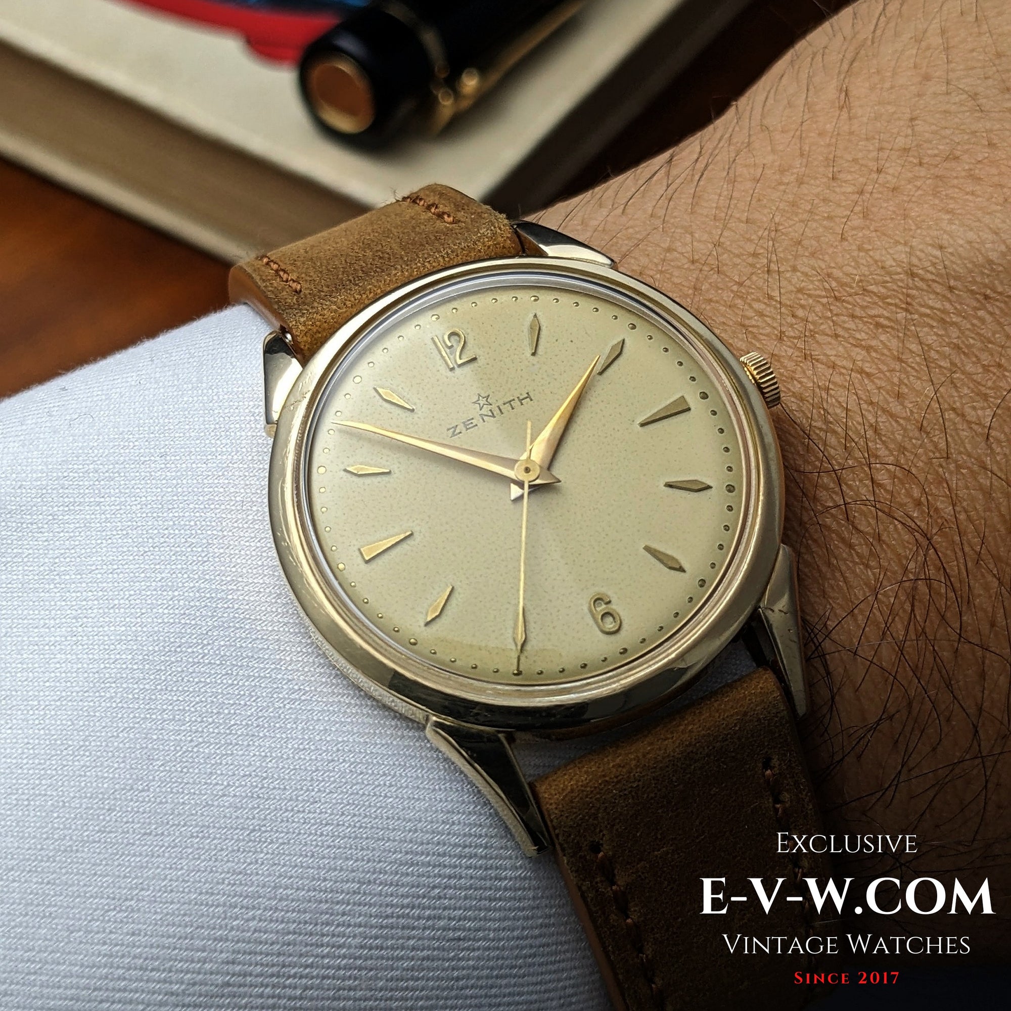 73 Years Old Zenith Dress Watch | gold-plated | Cal. 126-6 | Vintage 1952 | Serviced
