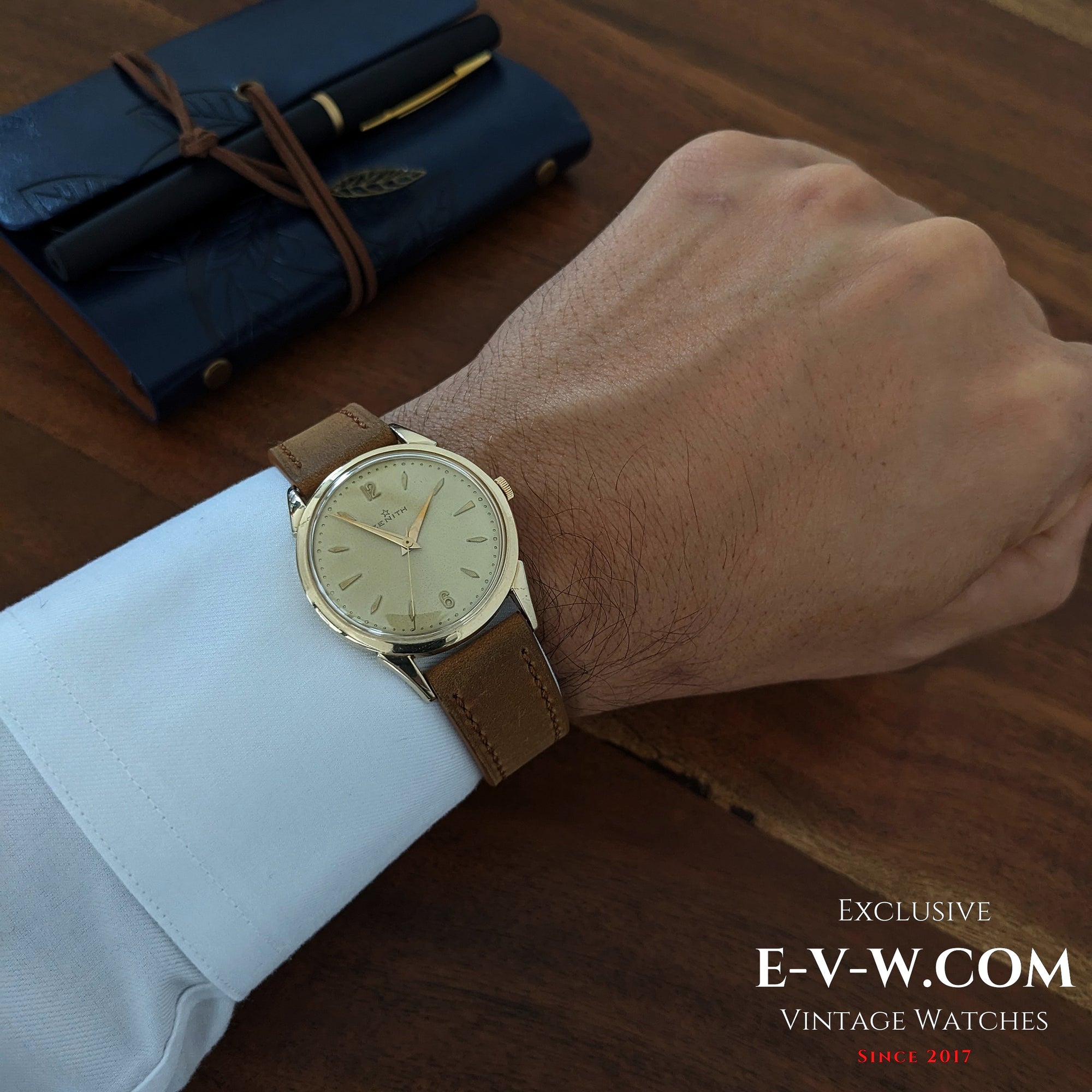 73 Years Old Zenith Dress Watch | gold-plated | Cal. 126-6 | Vintage 1952 | Serviced