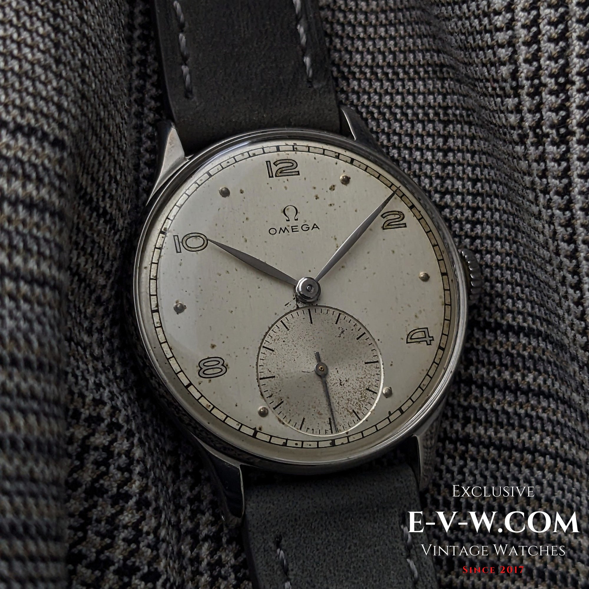 Omega della seconda guerra mondiale di 81 anni | Rif. CK 2317/10 | Cal. 30T2PC | Vintage 1944 | Revisionato