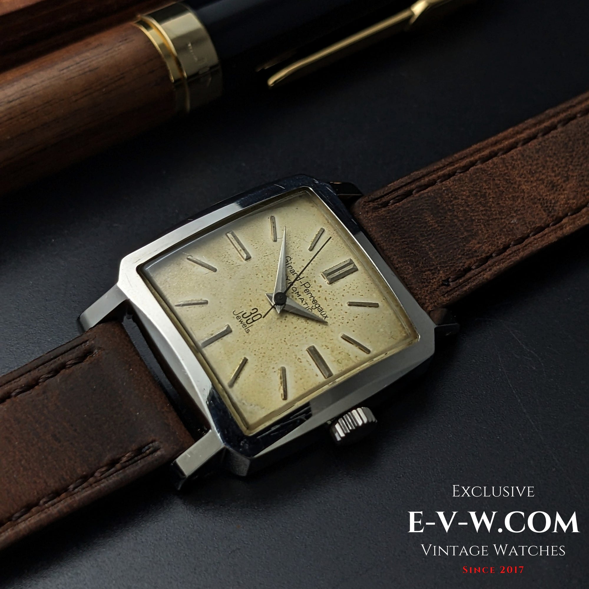 Girard-Perregaux Gyromatic uit de jaren 60 | Vintage 1960 | Onderhoud uitgevoerd