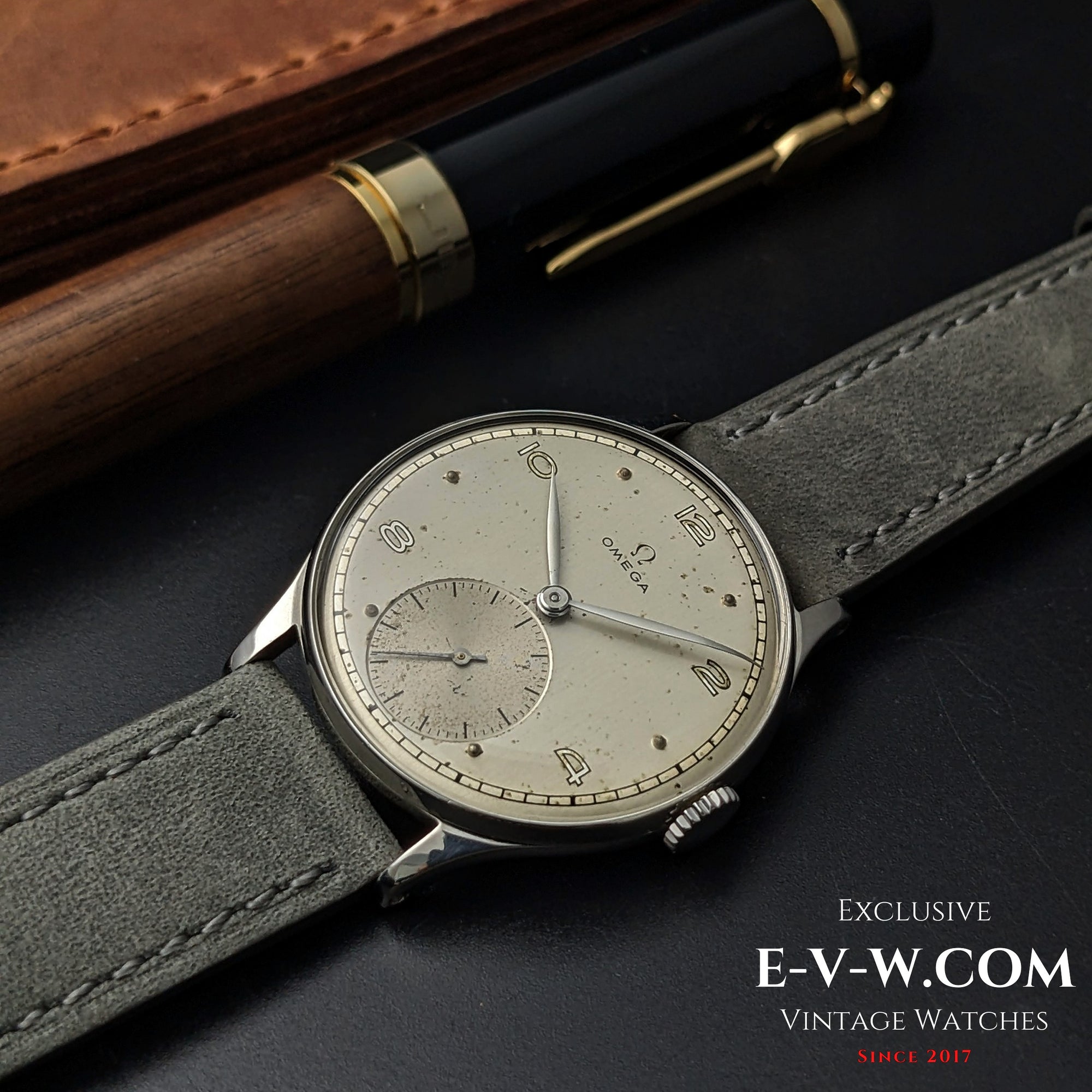 Omega della seconda guerra mondiale di 81 anni | Rif. CK 2317/10 | Cal. 30T2PC | Vintage 1944 | Revisionato