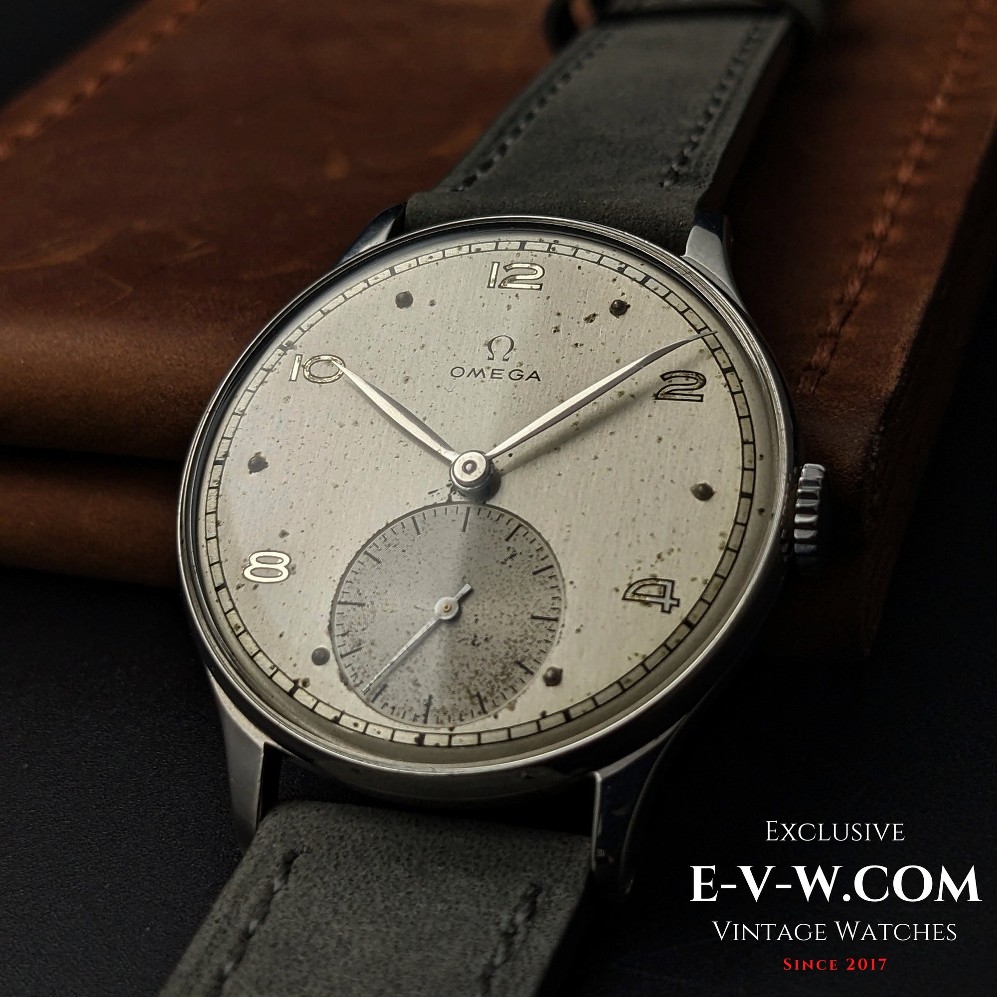 Omega della seconda guerra mondiale di 81 anni | Rif. CK 2317/10 | Cal. 30T2PC | Vintage 1944 | Revisionato