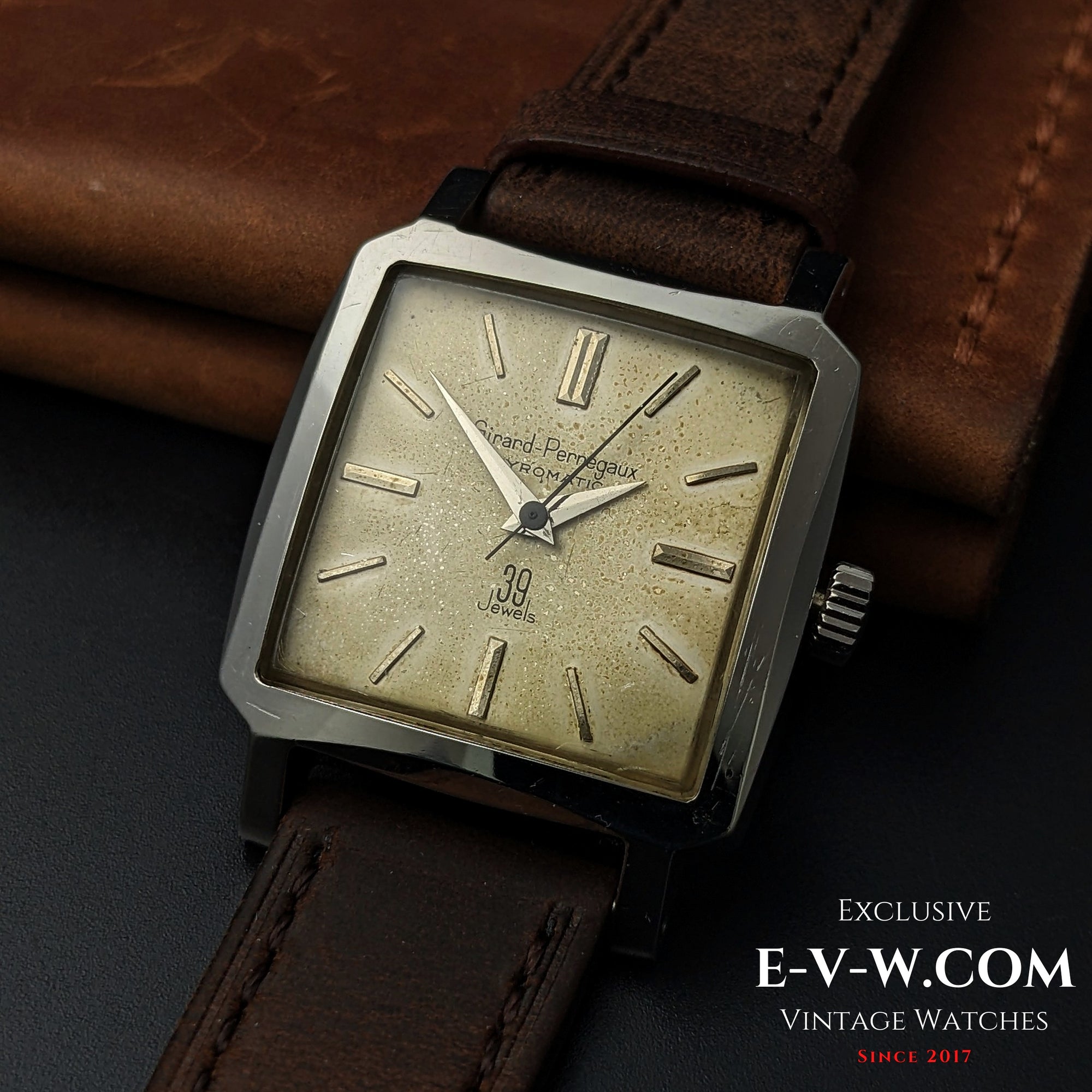 Girard-Perregaux Gyromatic uit de jaren 60 | Vintage 1960 | Onderhoud uitgevoerd