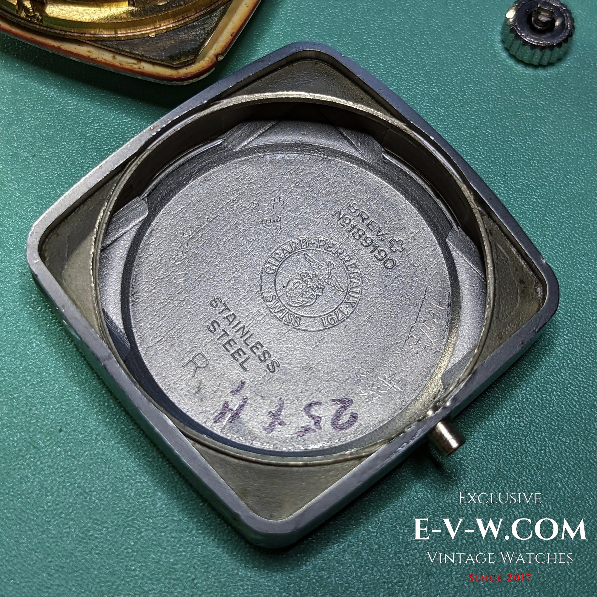 Girard-Perregaux Gyromatic uit de jaren 60 | Vintage 1960 | Onderhoud uitgevoerd