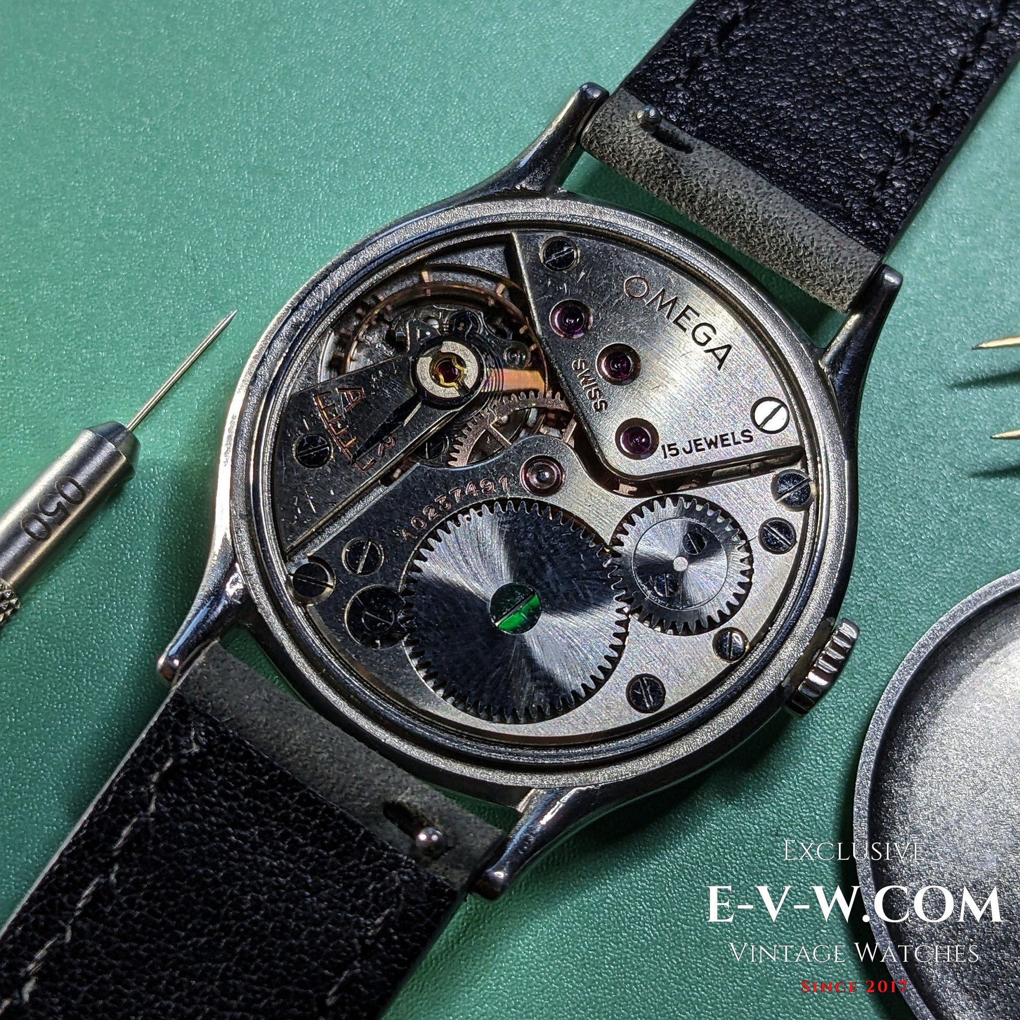 Omega della seconda guerra mondiale di 81 anni | Rif. CK 2317/10 | Cal. 30T2PC | Vintage 1944 | Revisionato