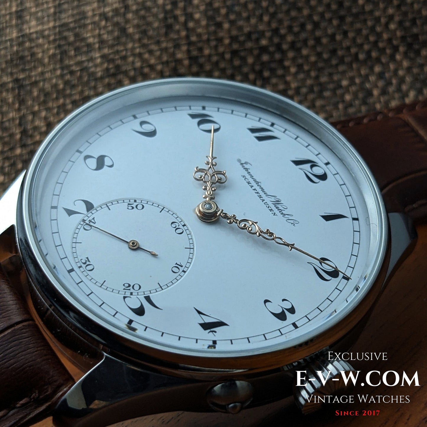 117 Years Old  IWC Schaffhausen | Pocket-to-Wrist Conversion | Cal. 53 SAv (19''' H 6½) | Antique 1908 | Serviced