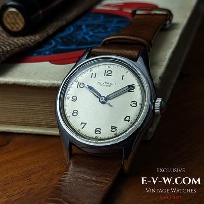 Wartime-style 1940s Universal Genève | Ref. 20508 | Cal. 267 | Vintage 1940s |  Serviced