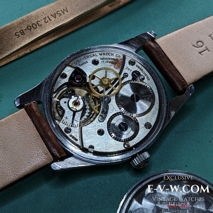Wartime-style 1940s Universal Genève | Ref. 20508 | Cal. 267 | Vintage 1940s |  Serviced