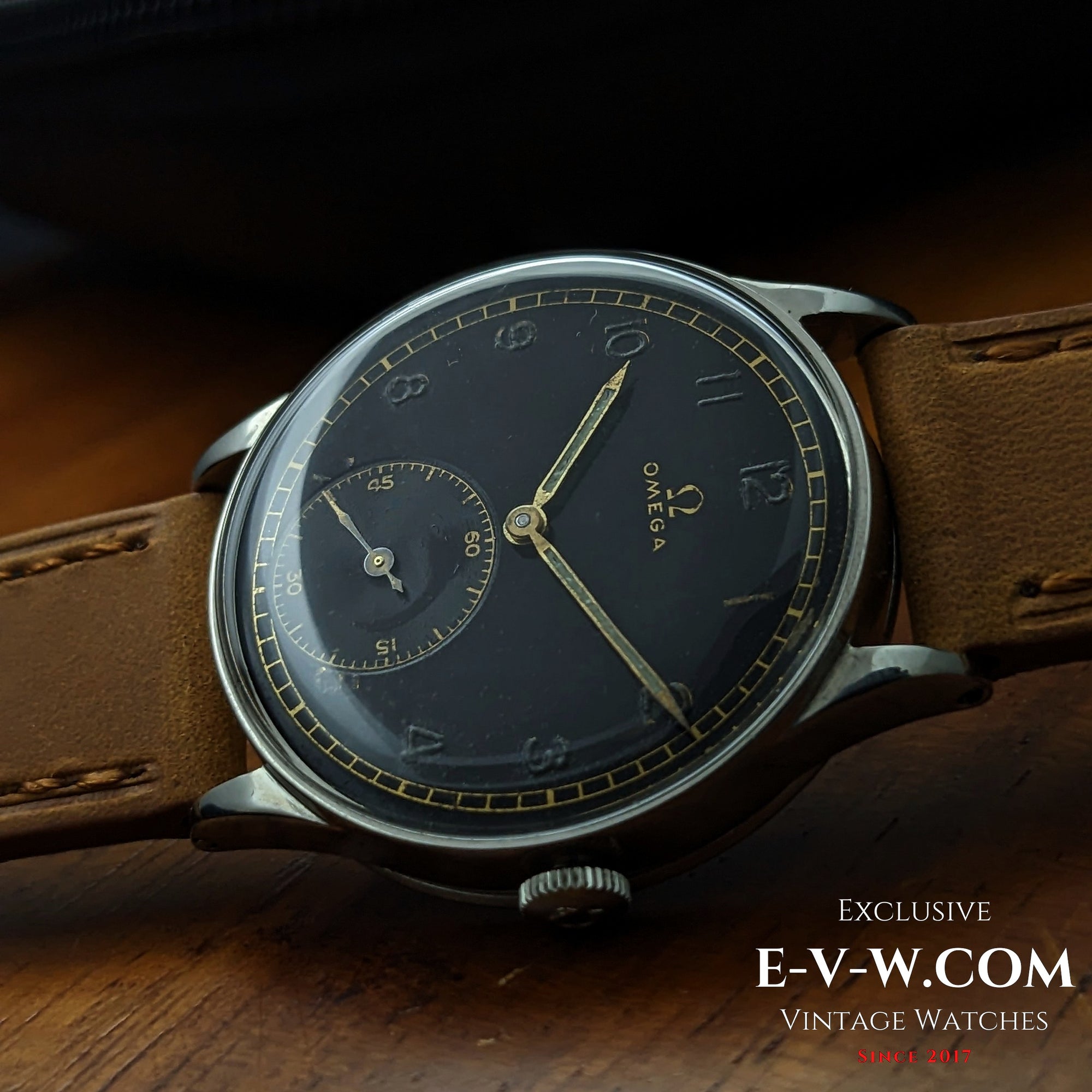 86 Jahre alte Omega aus dem Zweiten Weltkrieg | Kal. 26,5 SOB T2 | Baujahr 1939 | Überholt