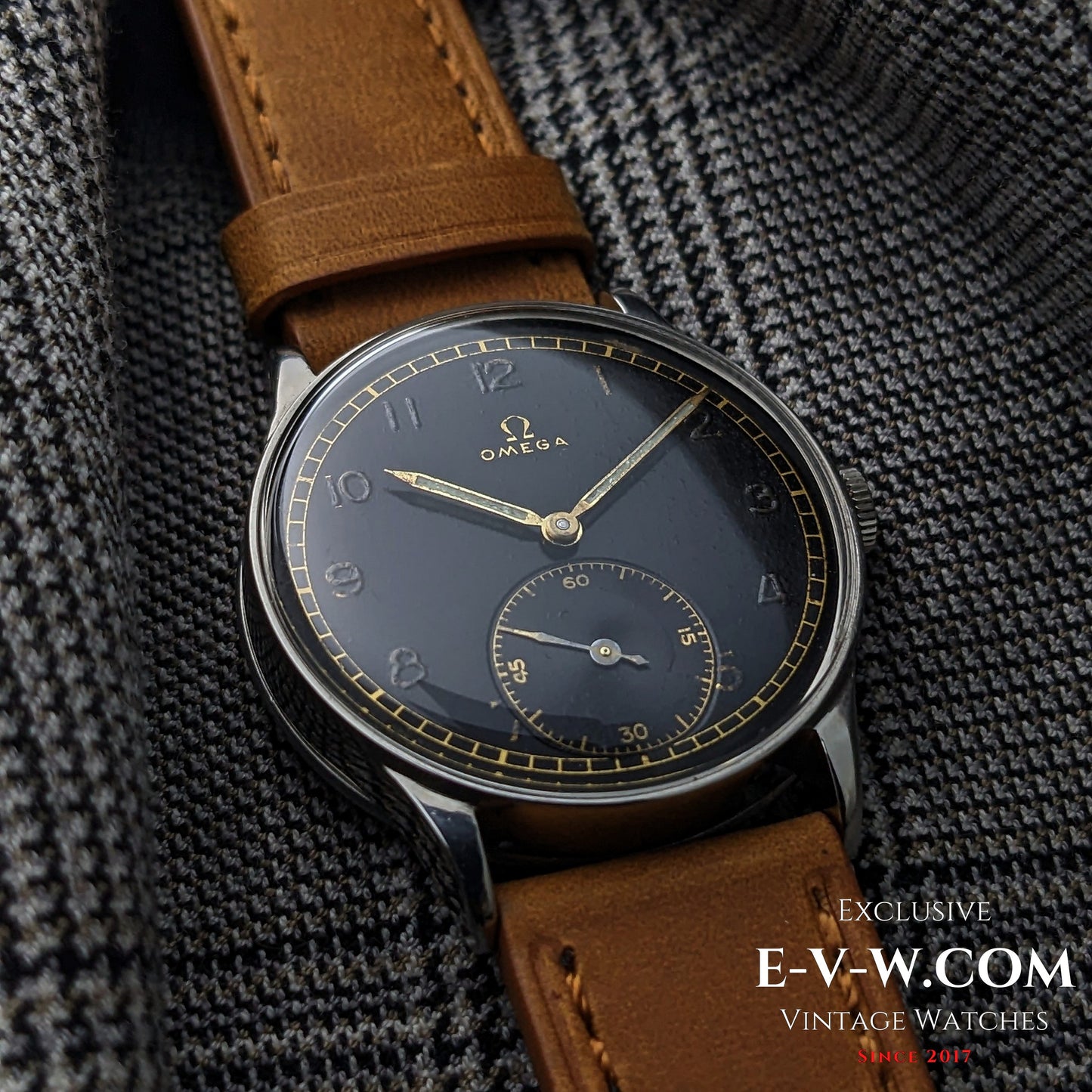 86 Years Old WWII Omega | Cal. 26.5 SOB T2 | Vinatge 1939 | Serviced