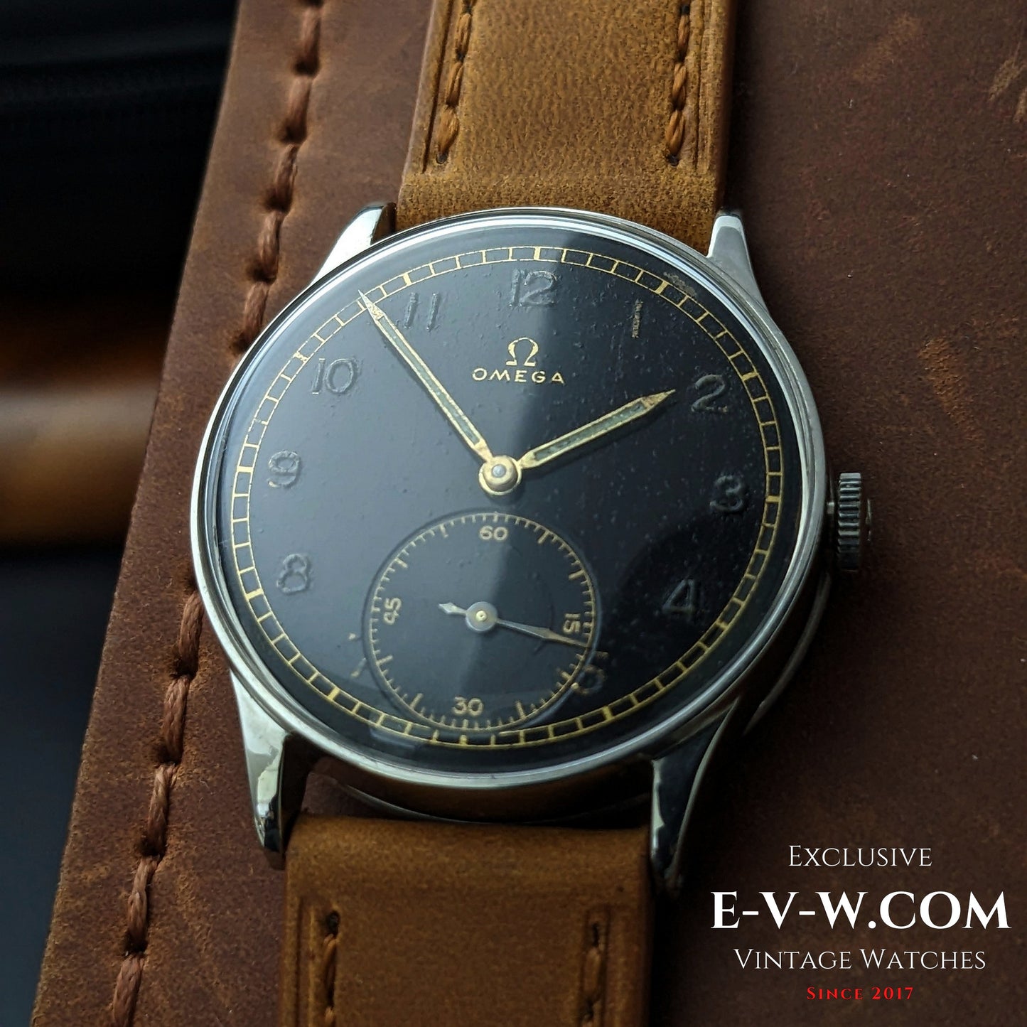 86 Years Old WWII Omega | Cal. 26.5 SOB T2 | Vinatge 1939 | Serviced