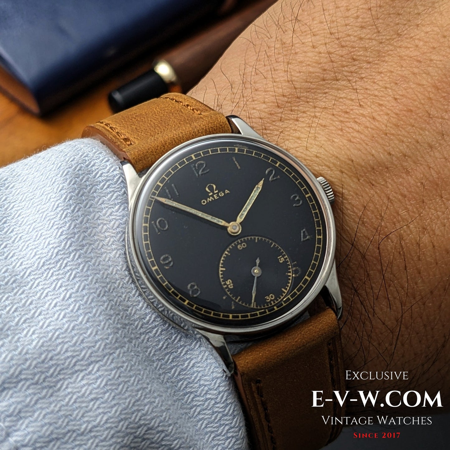 86 Years Old WWII Omega | Cal. 26.5 SOB T2 | Vinatge 1939 | Serviced