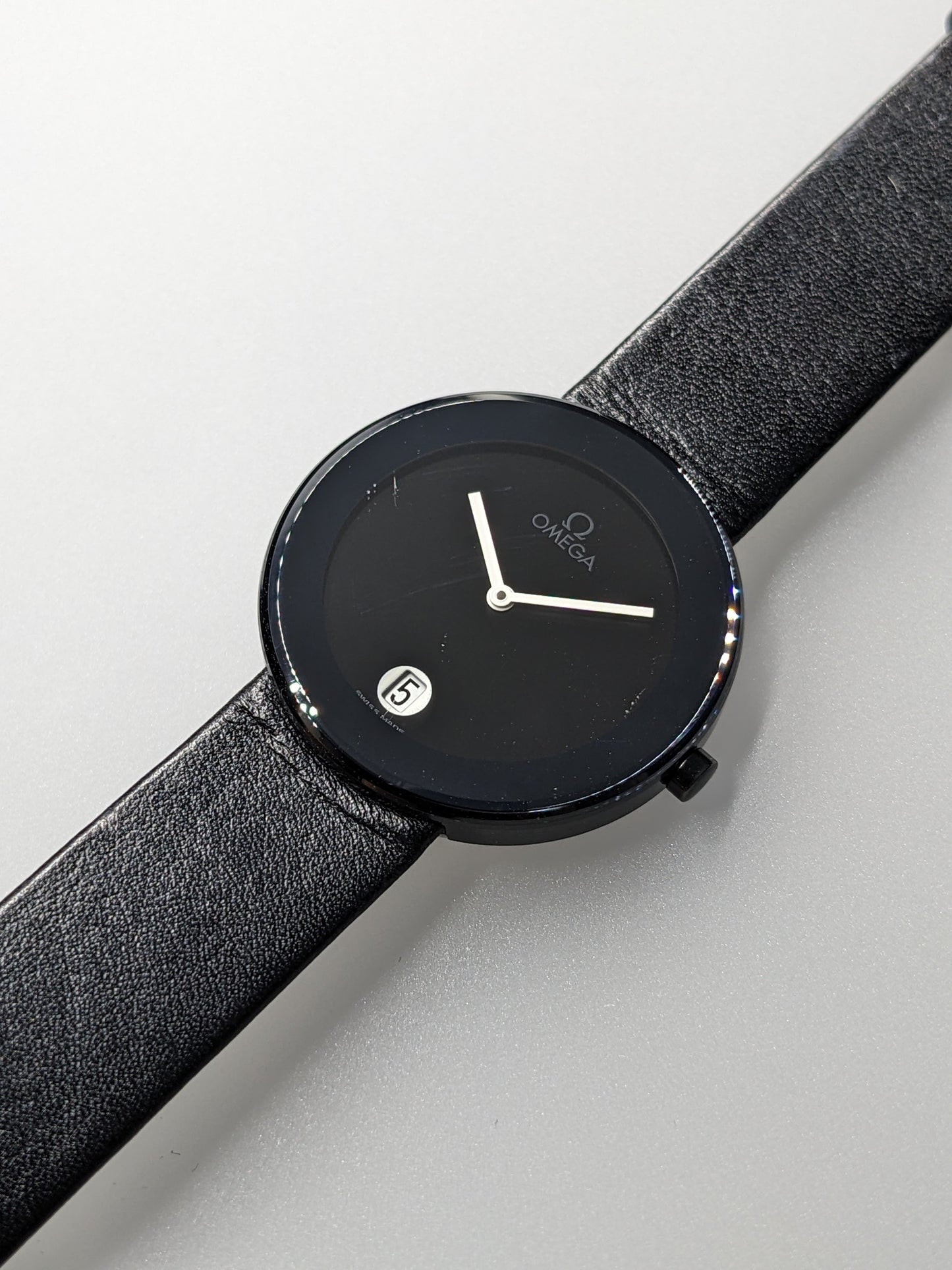 Very Rare Omega "ART COLLECTION 1987"/ Designed by Camille Graeser /Ceramic / Unique