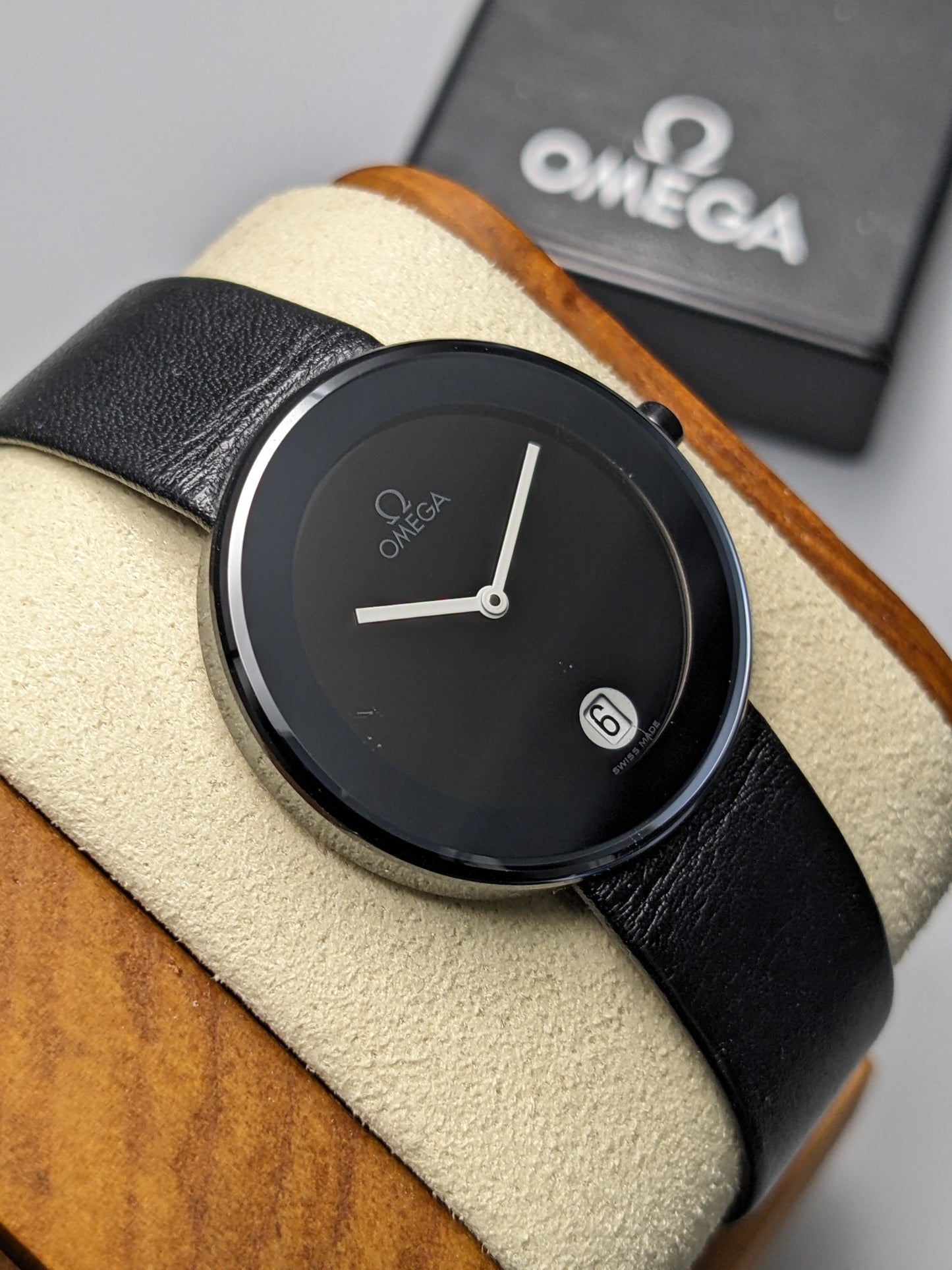 Very Rare Omega "ART COLLECTION 1987"/ Designed by Camille Graeser /Ceramic / Unique