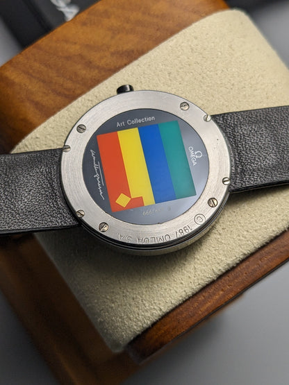 Very Rare Omega "ART COLLECTION 1987"/ Designed by Camille Graeser /Ceramic / Unique