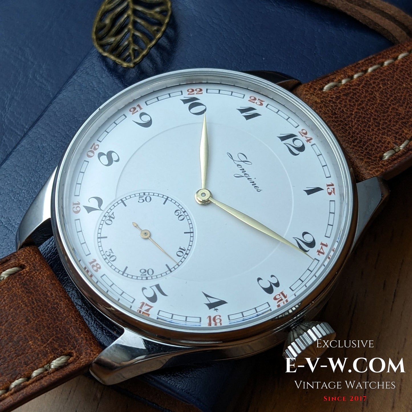 109 Years Old Antique Longines Jumbo / Pocket Watch Movement / Cal. 19.74N / Antique 1916