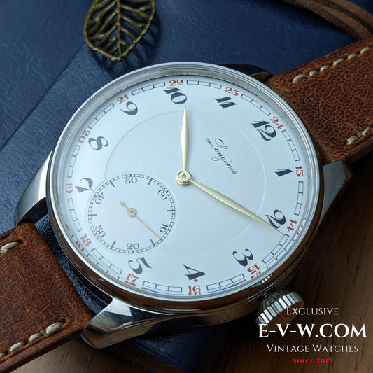 109 Years Old Antique Longines Jumbo / Pocket Watch Movement / Cal. 19.74N / Antique 1916