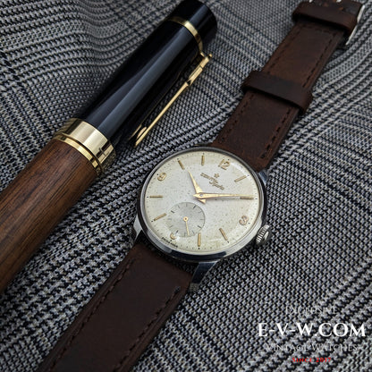 RARE 1950s Zenith Sporto | Cal. 40 | Rare Patented Transparent Dust Cover| Serviced