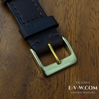 1960s Eberhard & Co 18k Gold Dress Watch | Rare Roulette Date Indicator | Cal. 236-129 |