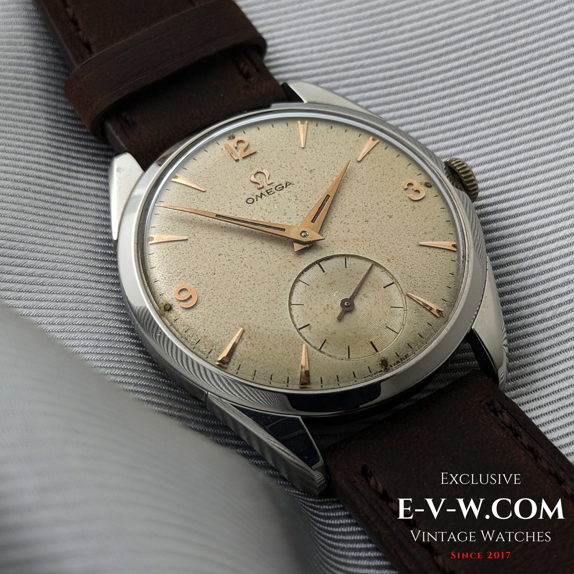 Orologio da polso Omega di 69 anni | Rif. 2900-2 | Cal. 267 | Vintage 1956 | Revisionato 