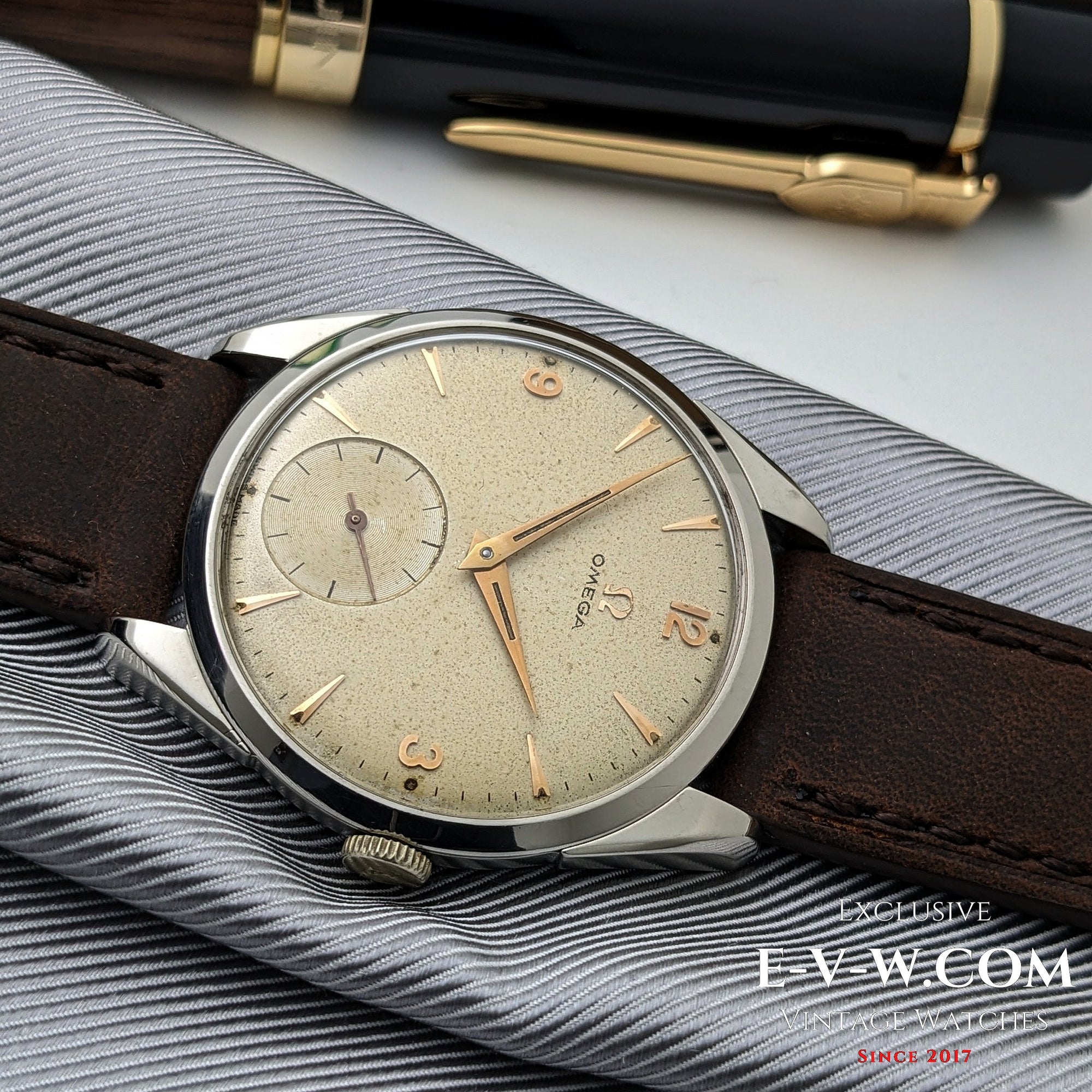 Orologio da polso Omega di 69 anni | Rif. 2900-2 | Cal. 267 | Vintage 1956 | Revisionato 