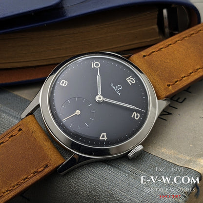 75 Years Old Black Omega | Ref. 2622-2 | Cal. 265(30T2 family) | Vintage 1950