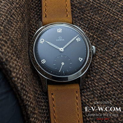 75 Years Old Black Omega | Ref. 2622-2 | Cal. 265(30T2 family) | Vintage 1950