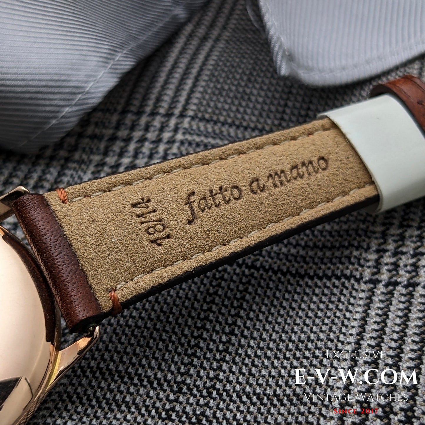 An exceptionally rare early Rolex Chronometer from the pre-Oyster era / Cal 530 /  Ref. 4139 – 14K Gold (c. 1943–1946)