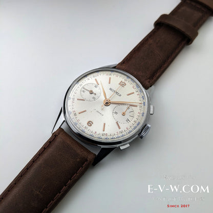 1940s Roamer Chronograph Jumbo | Ref. 2403 | Valjoux 22 | Serviced