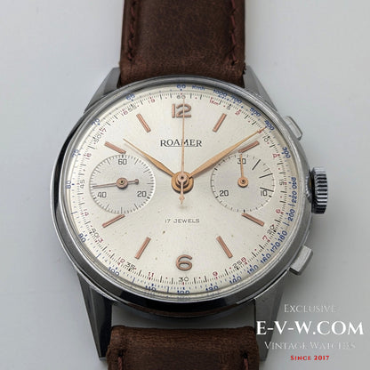 1940s Roamer Chronograph Jumbo | Ref. 2403 | Valjoux 22 | Serviced