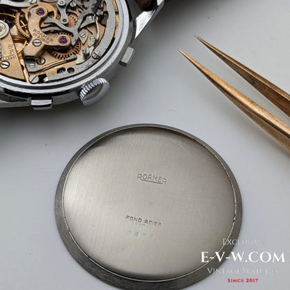 1940s Roamer Chronograph Jumbo | Ref. 2403 | Valjoux 22 | Serviced