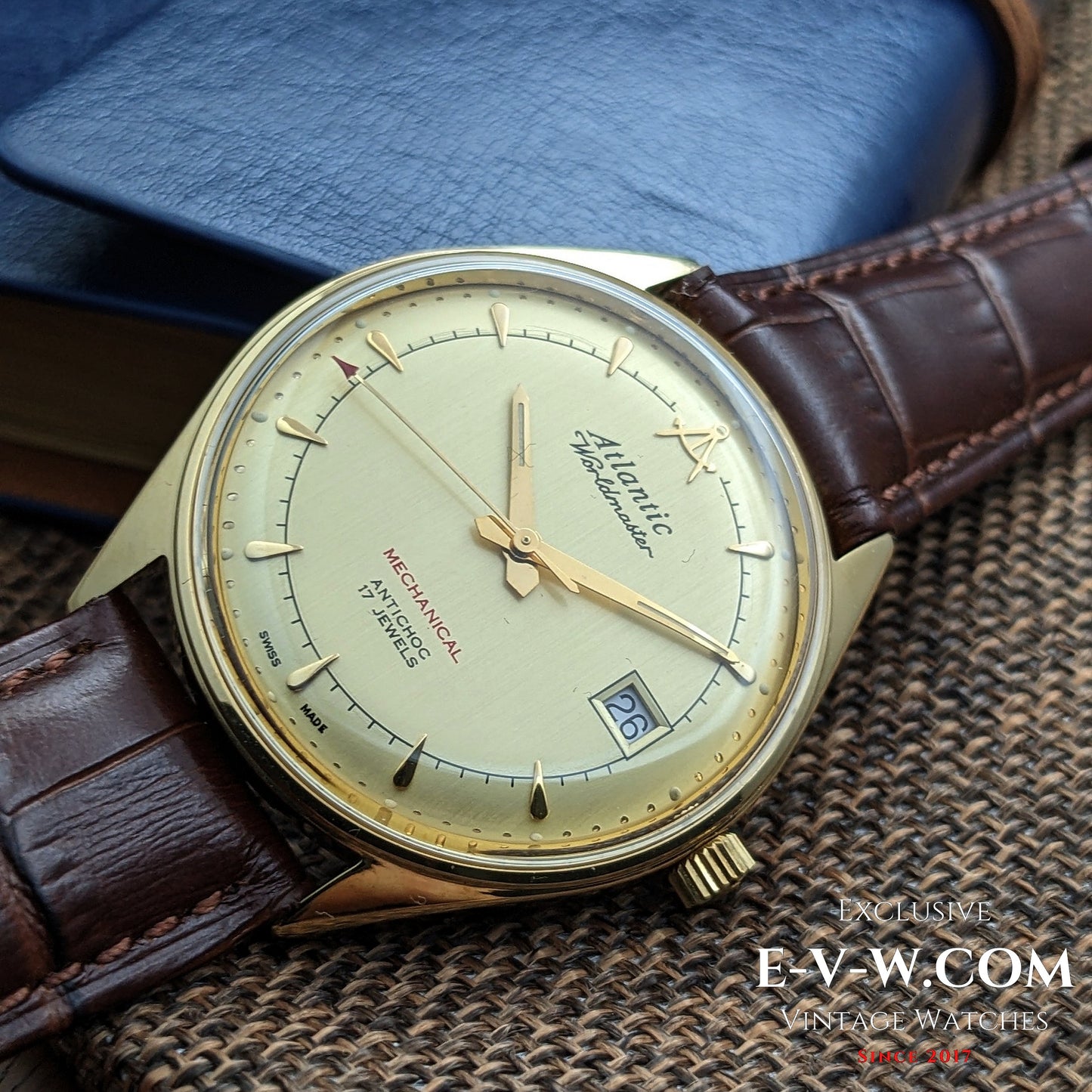 Atlantic Worldmaster| Cal. 969-4M | Vintage 1960s | Serviced