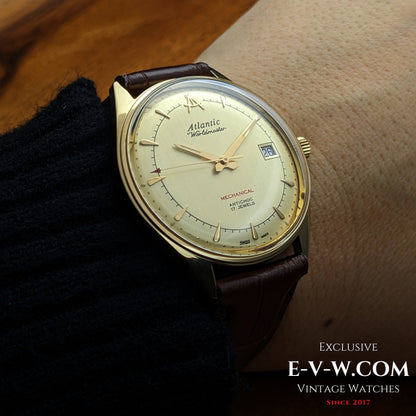 Atlantic Worldmaster| Cal. 969-4M | Vintage 1960s | Serviced